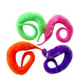 Hot sale 22cm colorful Magic twisty wiggle worm toy fuzzy magic worm for children education